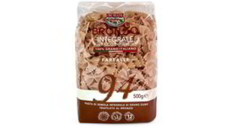 Farfalle integrali trafilate al bronzo Ecor