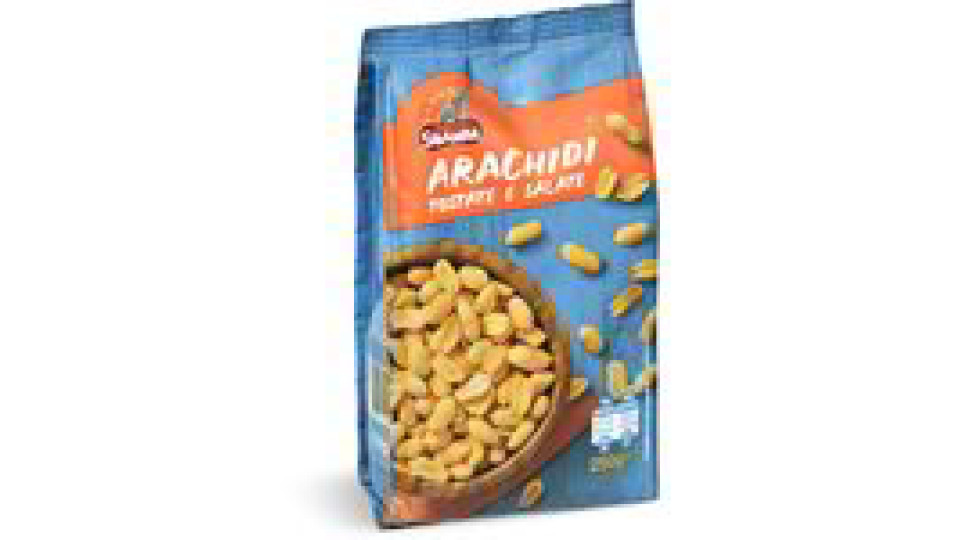 Arachidi tostate e salate gr 250