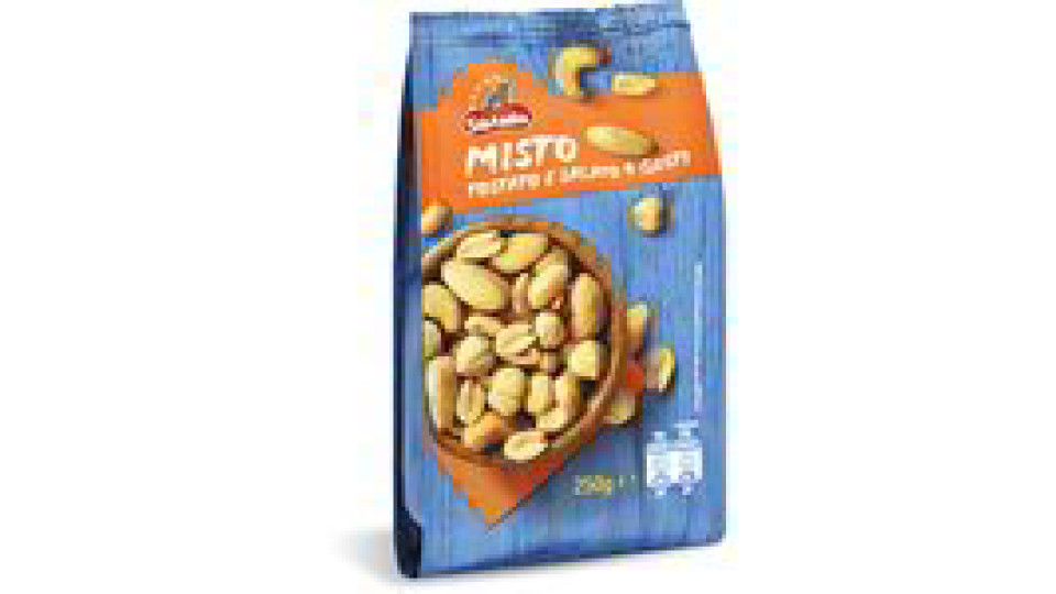 Misto frutta secca tostato e salato gr 250