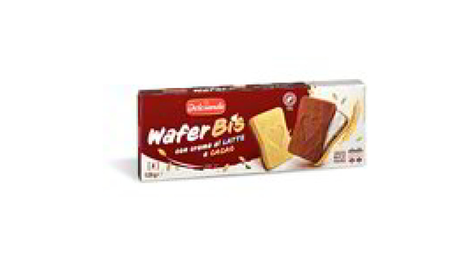 Wafer Snack con Crema al Cacao 
