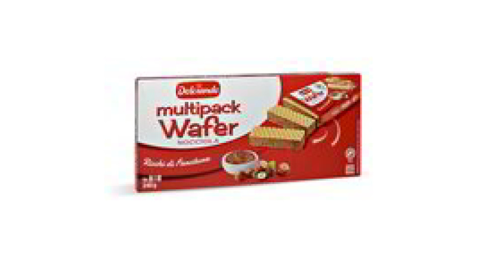 Wafer Nocciola Multipack 5pz