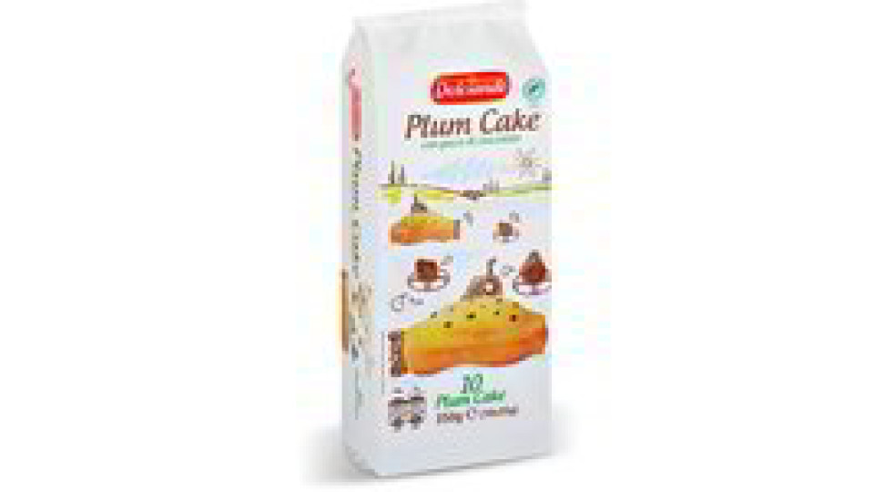 Plum Cake con Gocce Cioccolato 10pz