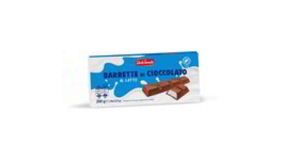Barrette Cioccolato Ripiene al Latte