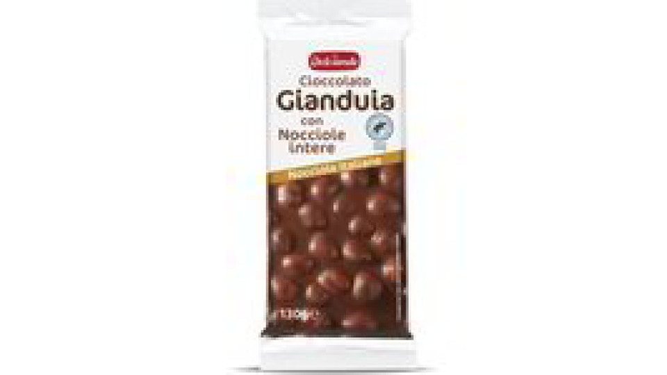 Cioccolato Gianduia Con Nocciole Intere