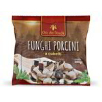 Scherini, funghi porcini cubetti surgelati