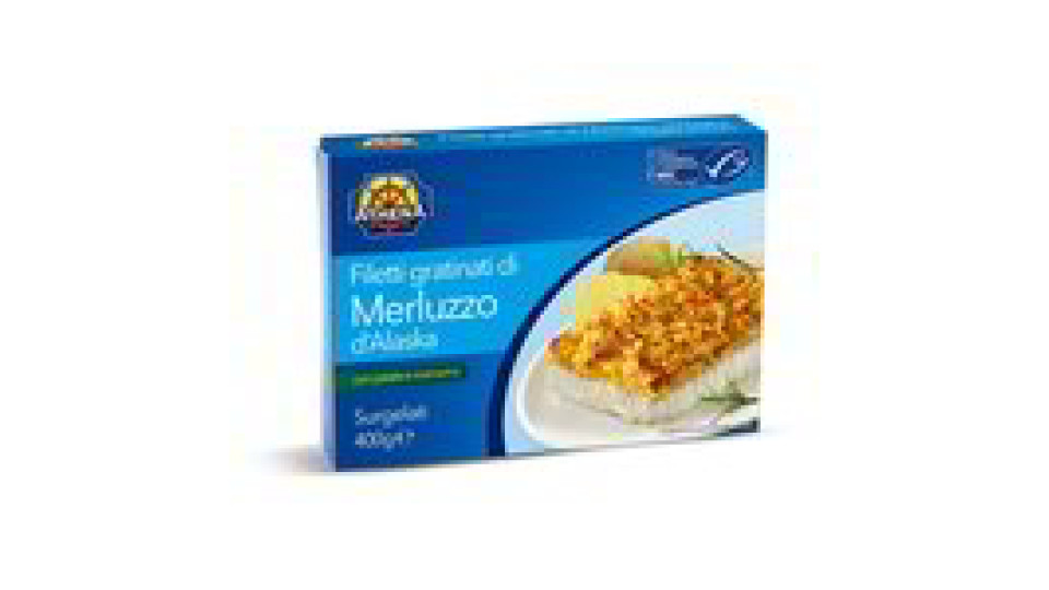 Filetti Gratinati di Merluzzo