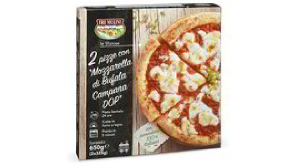 Pizze Mozzarella di Bufala Campana 2pz