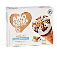 Coni Panna senza Glutine 4pz