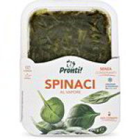 I contorni spinaci al vapore