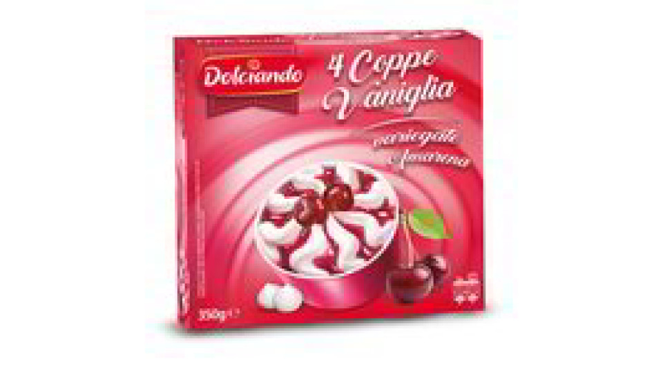 Coppe Vaniglia Amarena 4pz