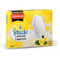 Stecchi Limone Liquirizia 6pz