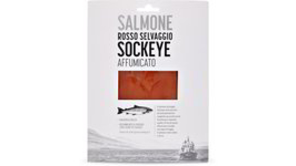 Salmone Selvaggio Sockeye Affumicato