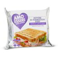 Fettine di formaggio fuso senza lattosio gr 200