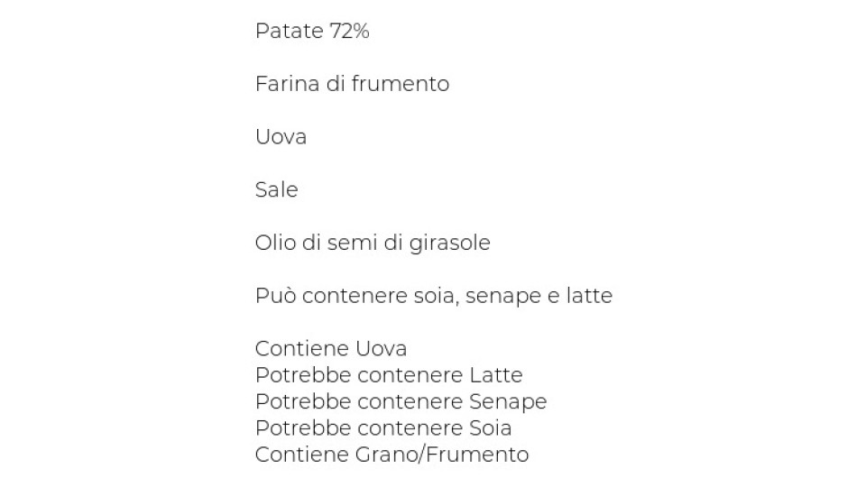 mamma emma gnocchi di patate 400 g