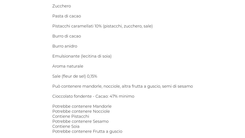Excellence Tavoletta  90%