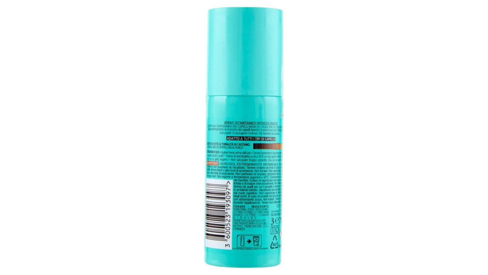 L'Oréal Paris Ritocco Perfetto Spray Istantaneo Ritocco Radici, Castano Freddo