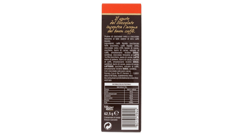 5 Pocket Coffee espresso Classico