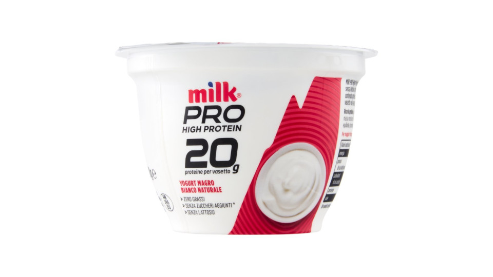 Milk Pro High Protein 15g Yogurt Bianco con Cioccolato e Nocciole 180 g