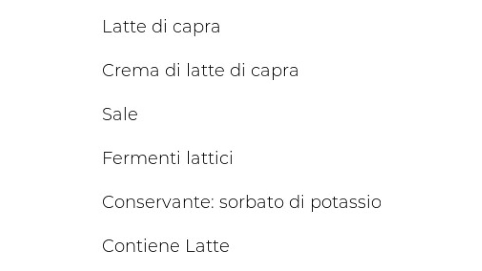 Robiola di capra
