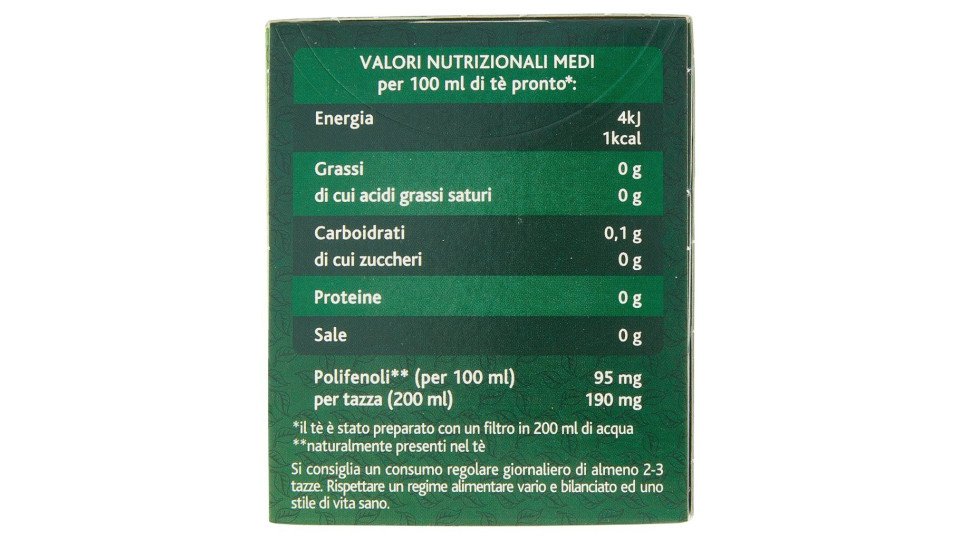 Curcuma Tè Verde 20 x 1,75 g