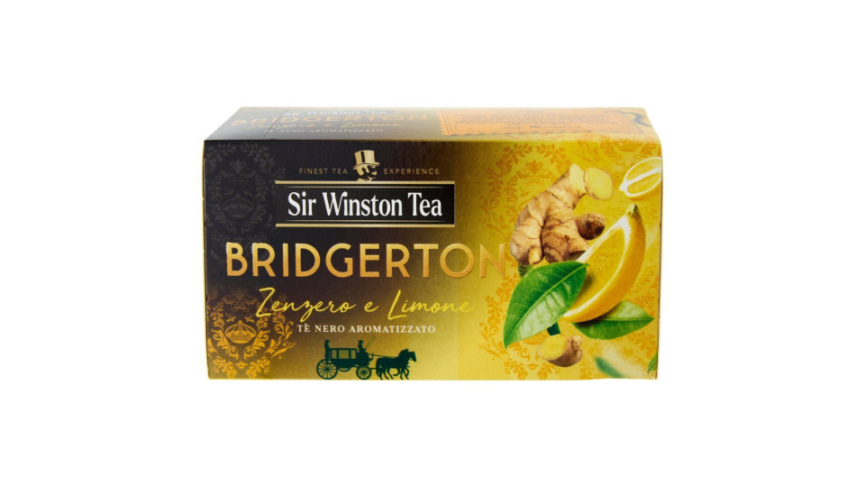 Sir Winston Tea Zenzero e limone tè nero 35 gr.