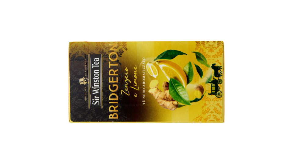 Sir Winston Tea Zenzero e limone tè nero 35 gr.