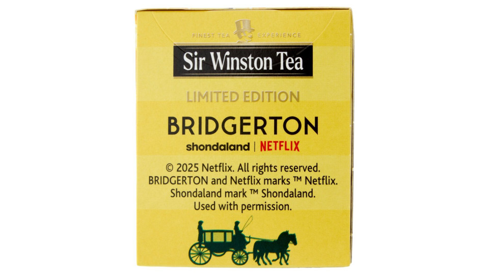 Sir Winston Tea Zenzero e limone tè nero 35 gr.