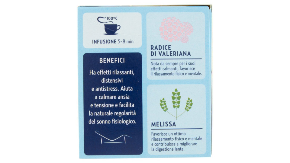 Pompadour Le Tisane Relax con Valeriana e Melissa