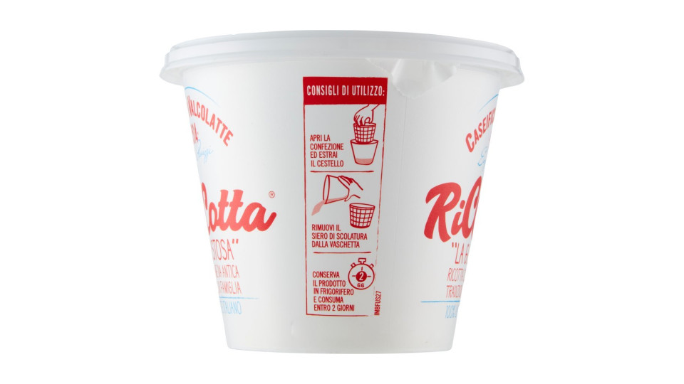 Caseificio Valcolatte, Riccotta