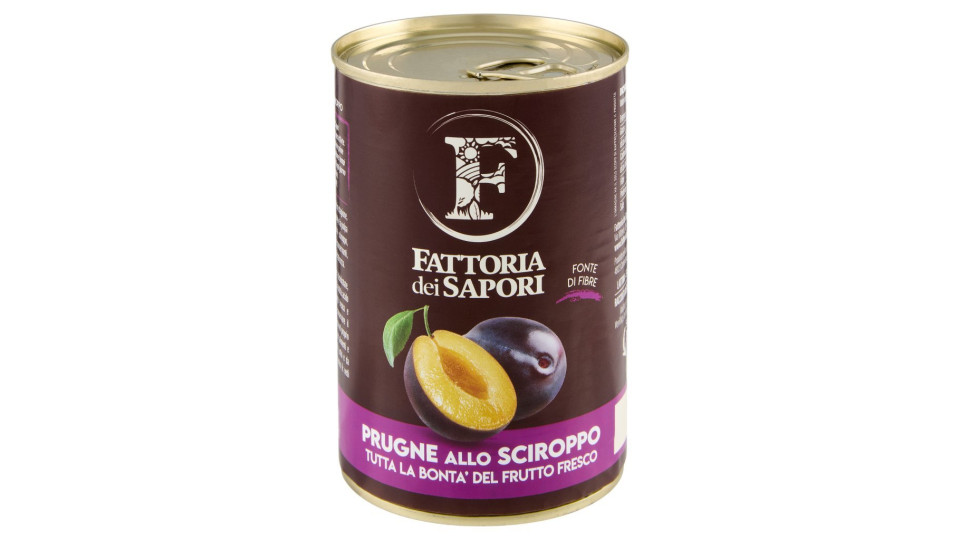 Fattoria dei Sapori Prugne allo Sciroppo