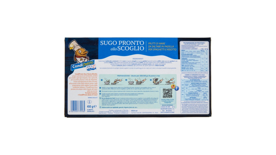 SUGO PRONTO SCOGLIO S/G