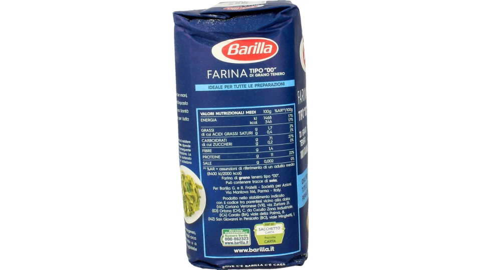 Barilla - Farina, di Grano Tenero, per tutte le preparazioni