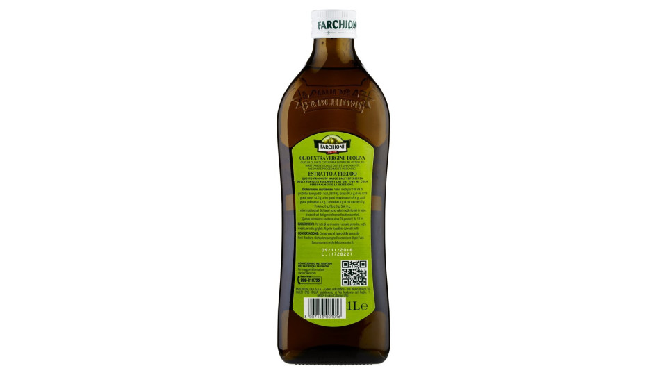 Olio extra vergine di oliva lt 1