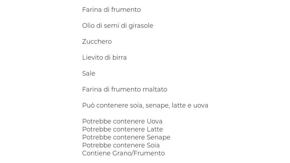 Crostini dorati