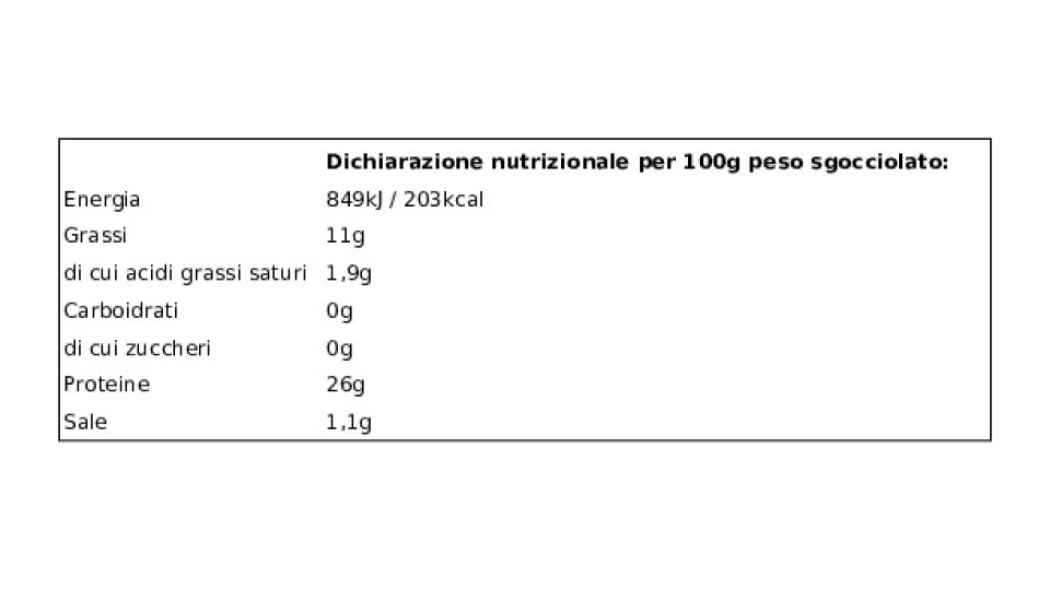 Consorcio tonno all'olio d'oliva