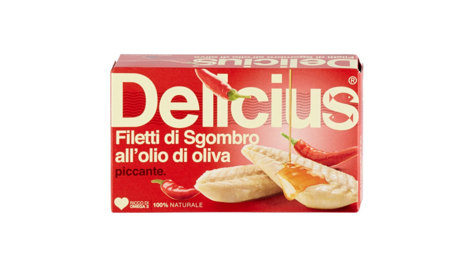 Delicius, filetti di sgombro piccante