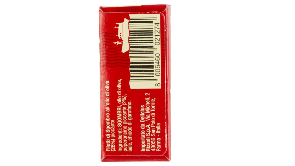 Delicius, filetti di sgombro piccante