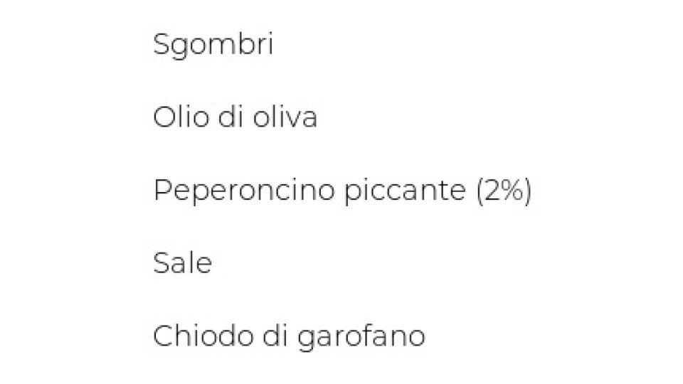 Delicius, filetti di sgombro piccante