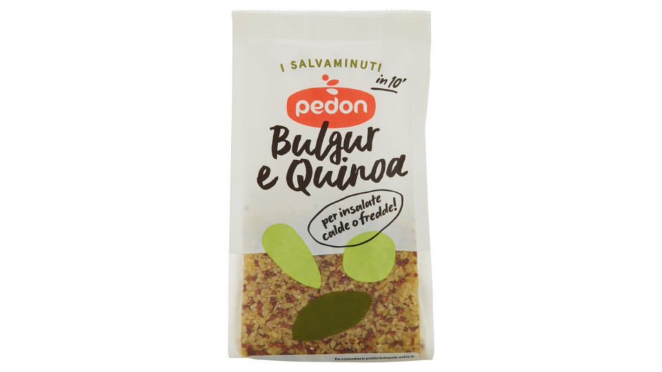 Pedon, I salvaminuti bulgur e quinoa