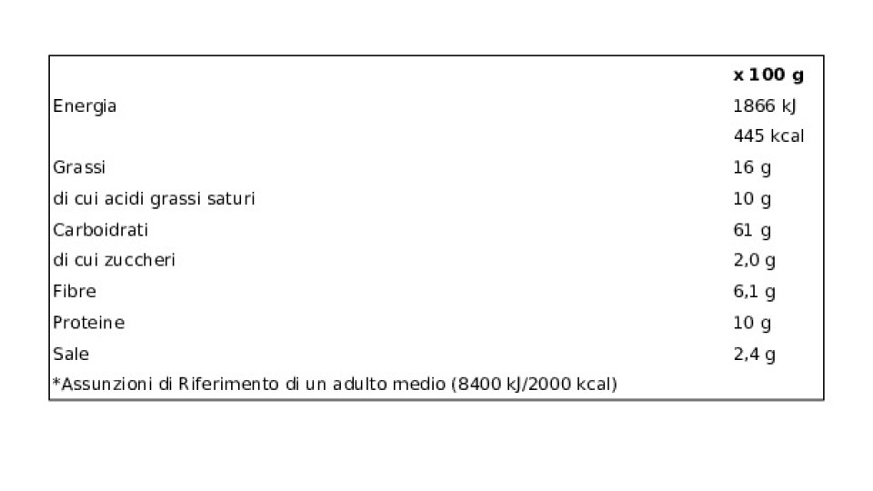 Doriano Con Sale Sacco
