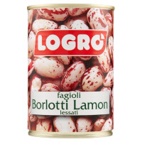 Logrò fagioli Borlotti Lamon lessati