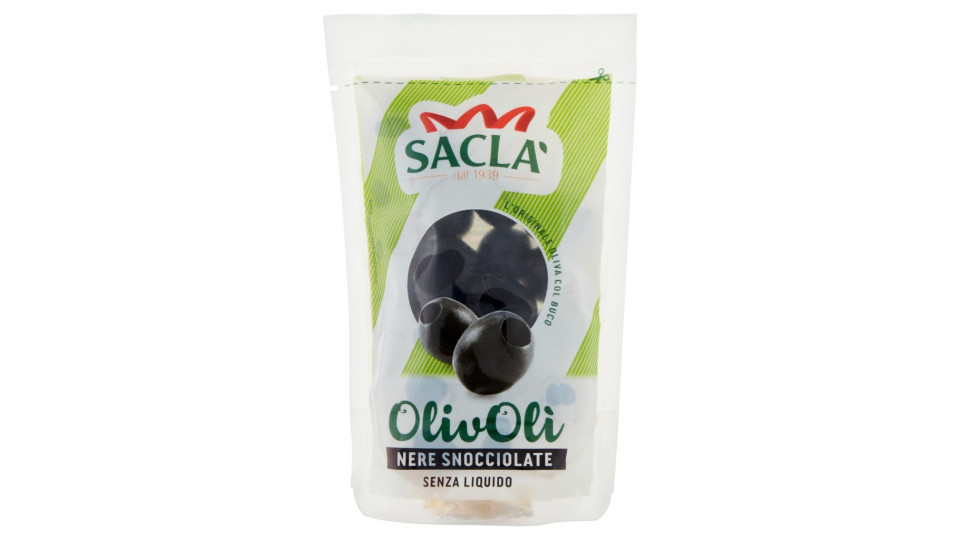 Olivolì Olive Morate Snocciolate senza Liquido