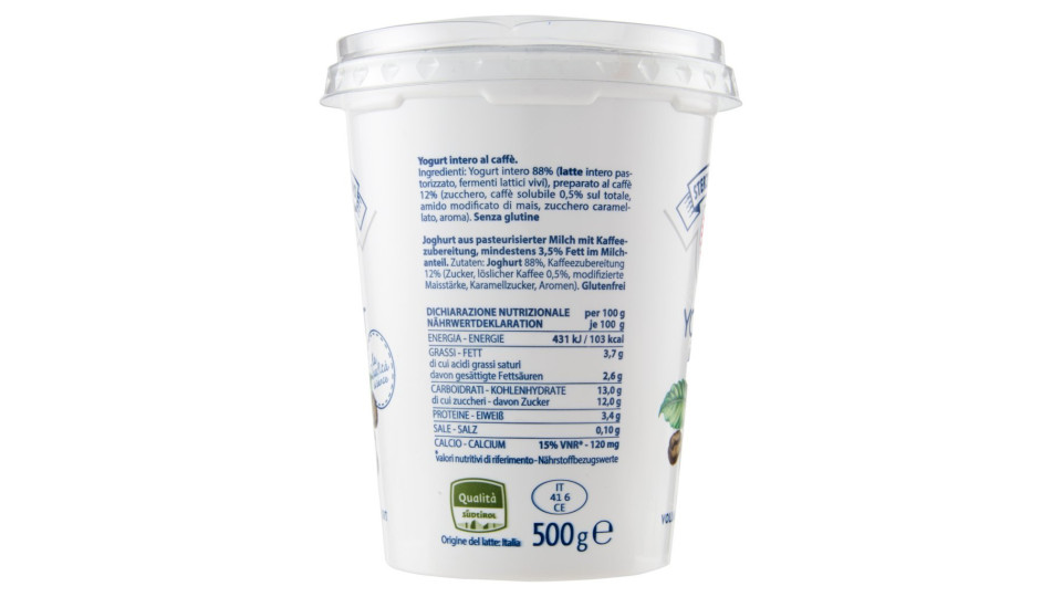 Sterzing Vipiteno, yogurt intero bianco