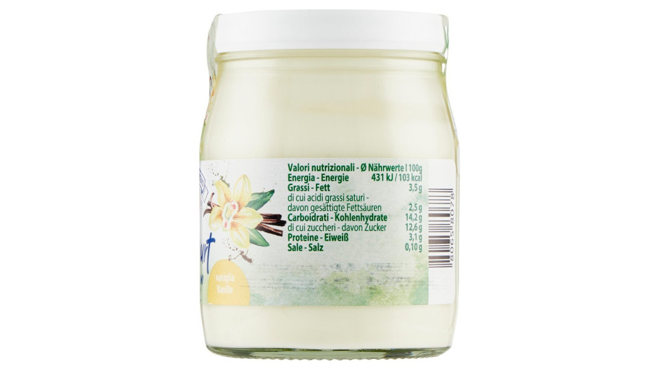 Sterzing Vipiteno, Bio yogurt alla vaniglia