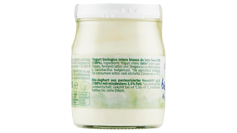 Sterzing Vipiteno, Bio yogurt bianco