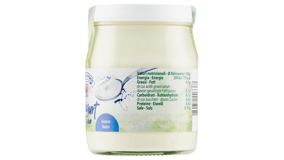 Sterzing Vipiteno, Bio yogurt bianco