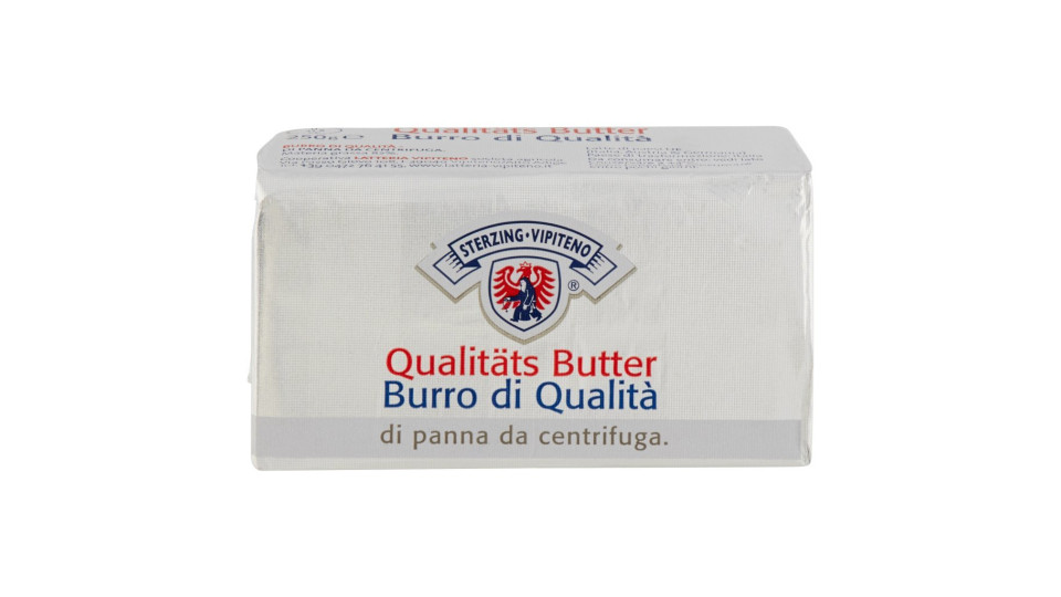 Sterzing Vipiteno, Burro di Qualità