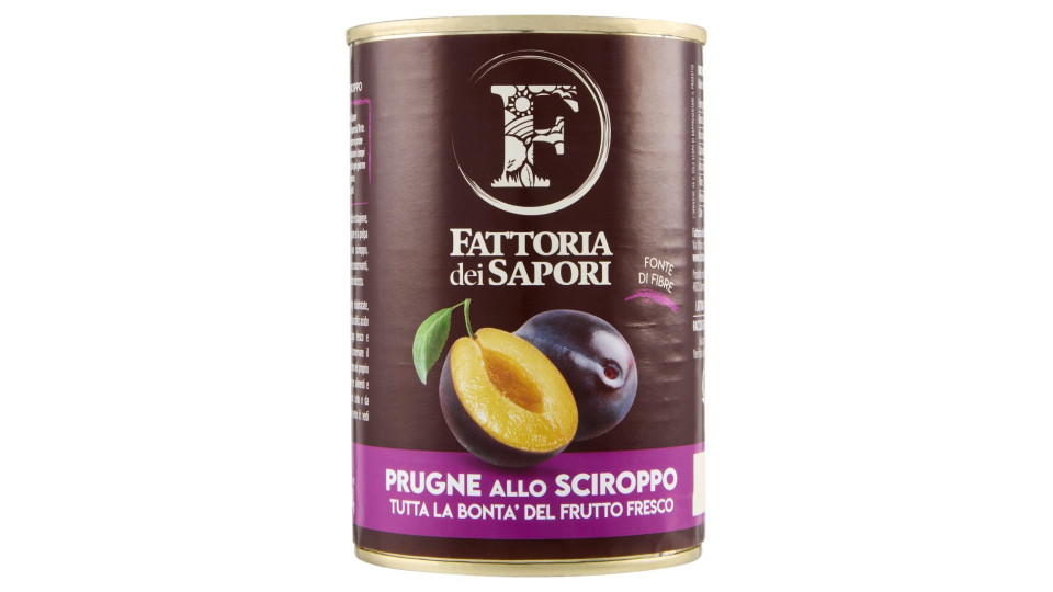 PRUGNE ALLO SCIROPPO