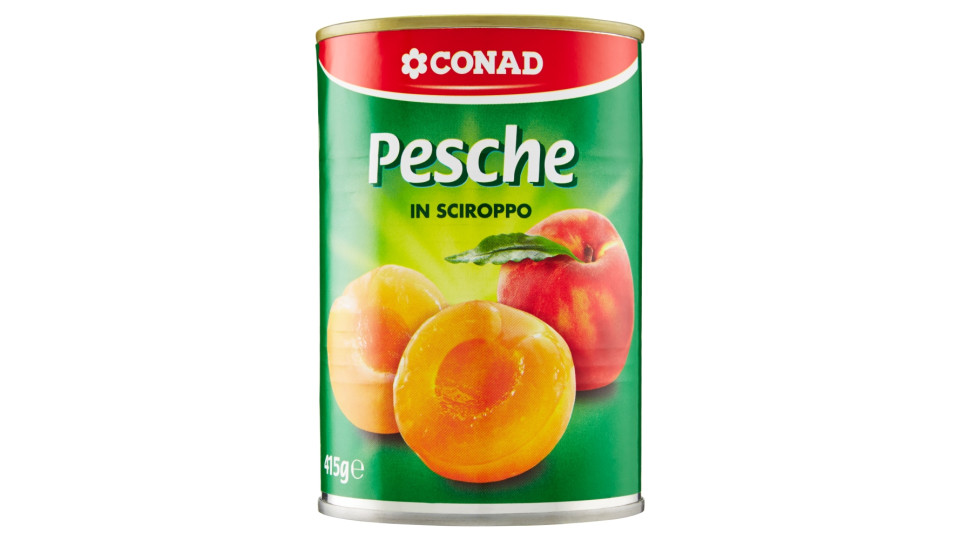 Valfrutta, pesche allo sciroppo