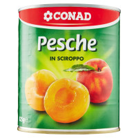 Le Conserve della Nonna, pesche allo sciroppo